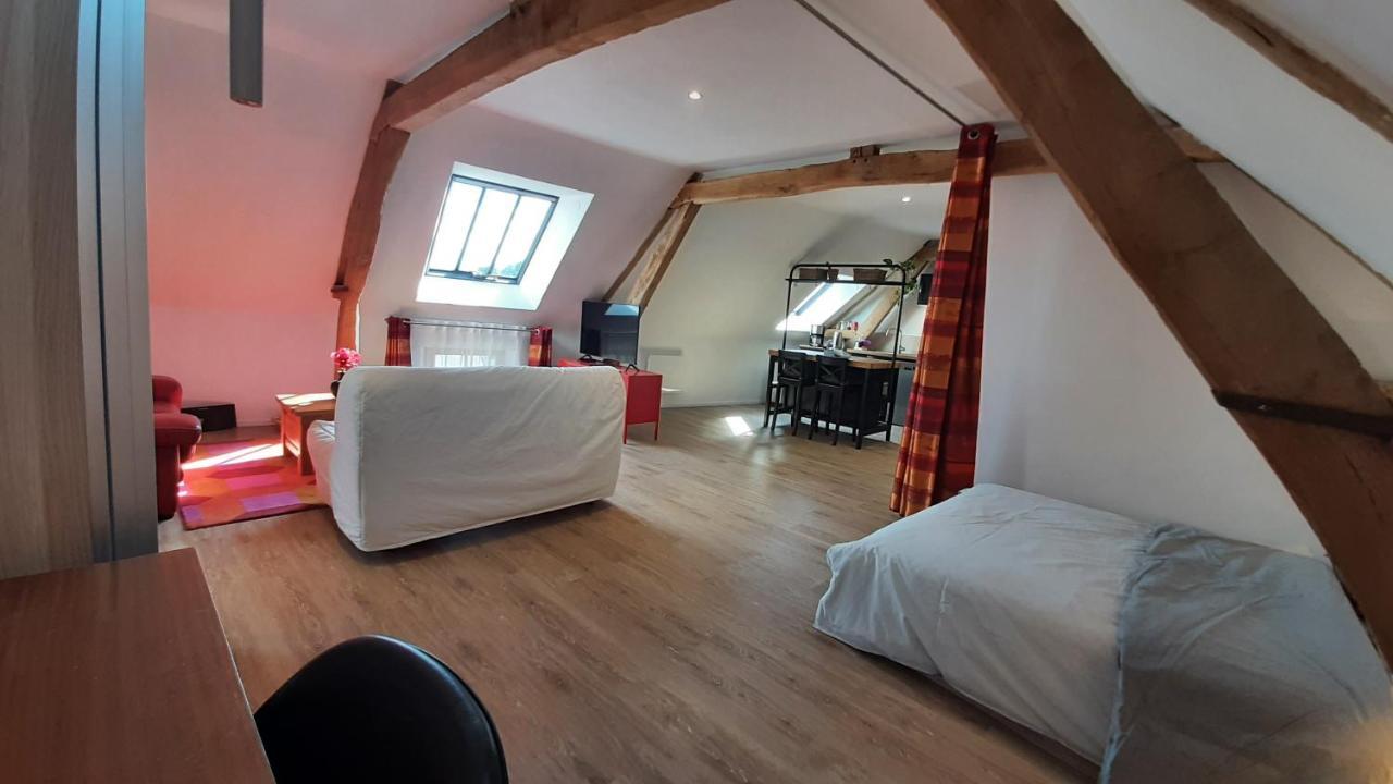 Ferienwohnung Les Petits Greniers Jonquières Exterior foto