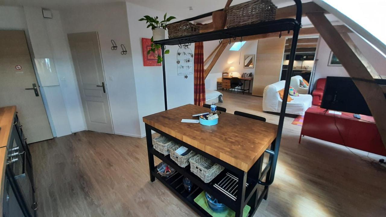 Ferienwohnung Les Petits Greniers Jonquières Exterior foto