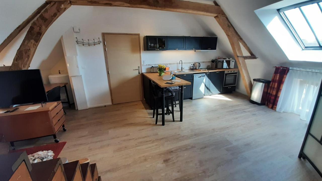 Ferienwohnung Les Petits Greniers Jonquières Exterior foto