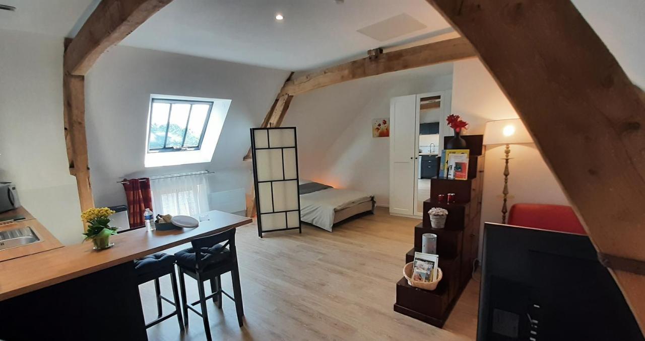 Ferienwohnung Les Petits Greniers Jonquières Exterior foto