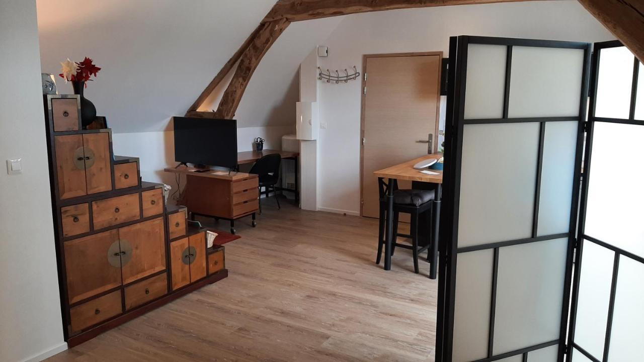 Ferienwohnung Les Petits Greniers Jonquières Exterior foto