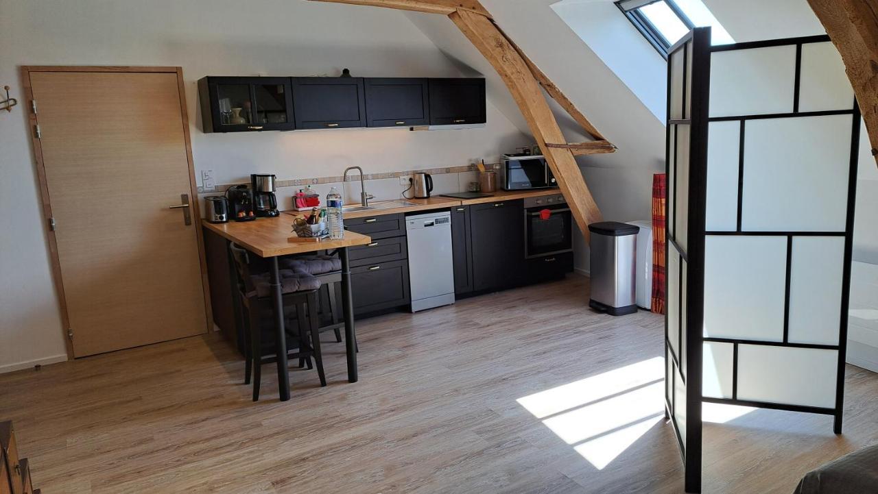Ferienwohnung Les Petits Greniers Jonquières Exterior foto